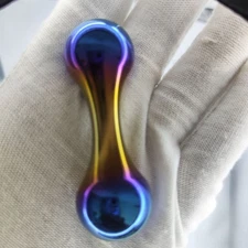 Titanium Worry Bead Begleri Finger Skill Stress Relief Knucklebone Fidget Toy