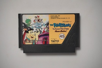 Famicom The Flintstones The Rescue of Dino & Hoppy Japan FC game US seller