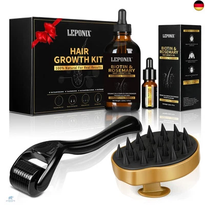 BESUCHE DEN LEPONIX- Rosmarinöl Haare, 120ml Rosemary Oil for Hair Rosmarin öl Mit Kopfhaut M