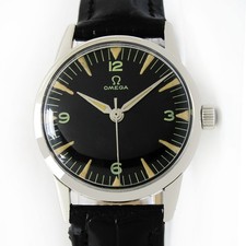 Vintage Omega Winding 34mm Men Steel Watch Ref 131001