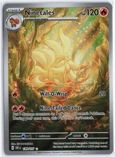 POKEMON TCG NINETALES OBSIDIAN FLAMES 199/197 HOLO ILLUSTRATION RARE NM on eBay