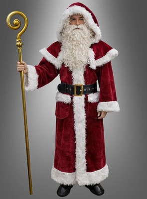 Hochwertiger Weihnachtsmann Mantel waschbar