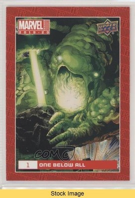 2019-20 Upper Deck Marvel Annual Fractal One Below All #1 READ 0bn8