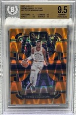 Victor Wembanyama #87 Orange Tectonic Rookie Card BGS 9.5 Graded 2023 Select RC