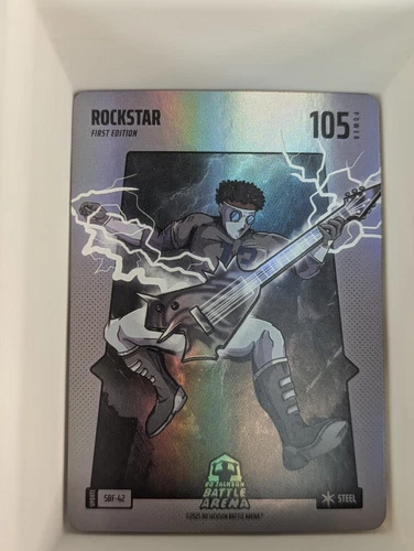 Bo Jackson Battle Arena Update SILVER Battle Foil SBF-42 ROCKSTAR Jazz Chrisholm
