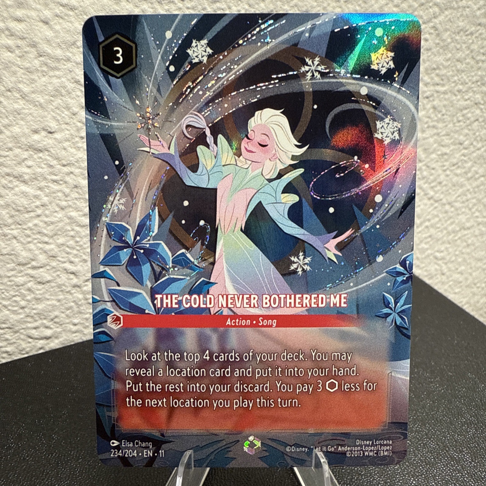 The Cold Never Bothered Me 2026 Winterspell #234/204 Enchanted