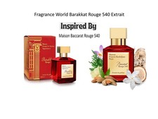 Rouge 540 Extrait De Parfum by Fragrance World- Inspired by Bacaraat Rouge 540
