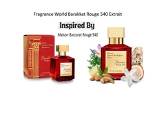 Rouge 540 Extrait De Parfum by Fragrance World- Inspired by Bacaraat Rouge 540