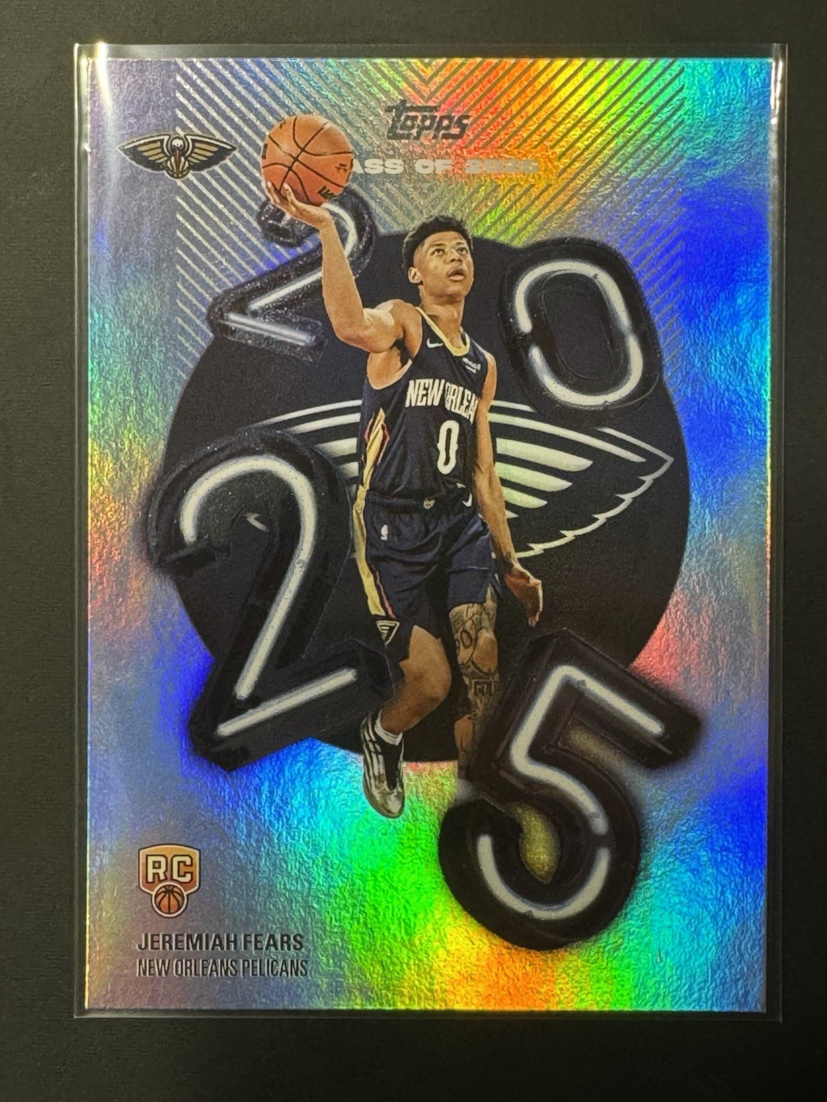2025-26 Topps Jeremiah Fears RC Class Of 2025 C25-7 Pelicans