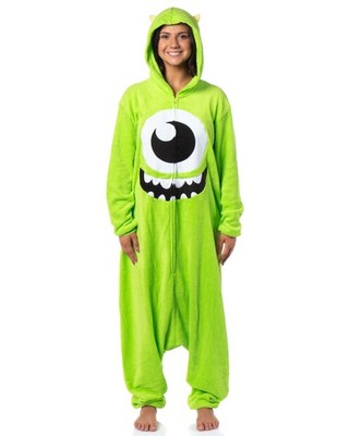 Disney Monsters Inc Mike Wazowski Kigarumi Adult Costume