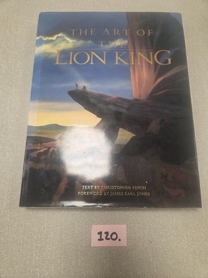 The Art of The Lion King Disney Hardcover Christopher Finch 1994 Hyperion Book