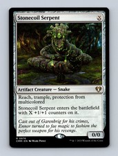 Stonecoil Serpent Commander Masters Non-Foil MTG NM