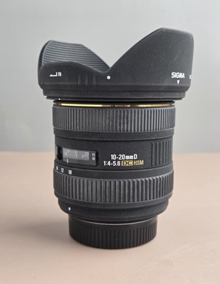 Sigma 10-20mm f/4-5.6 EX DC HSM Wide Angle Zoom Lens for Nikon AF