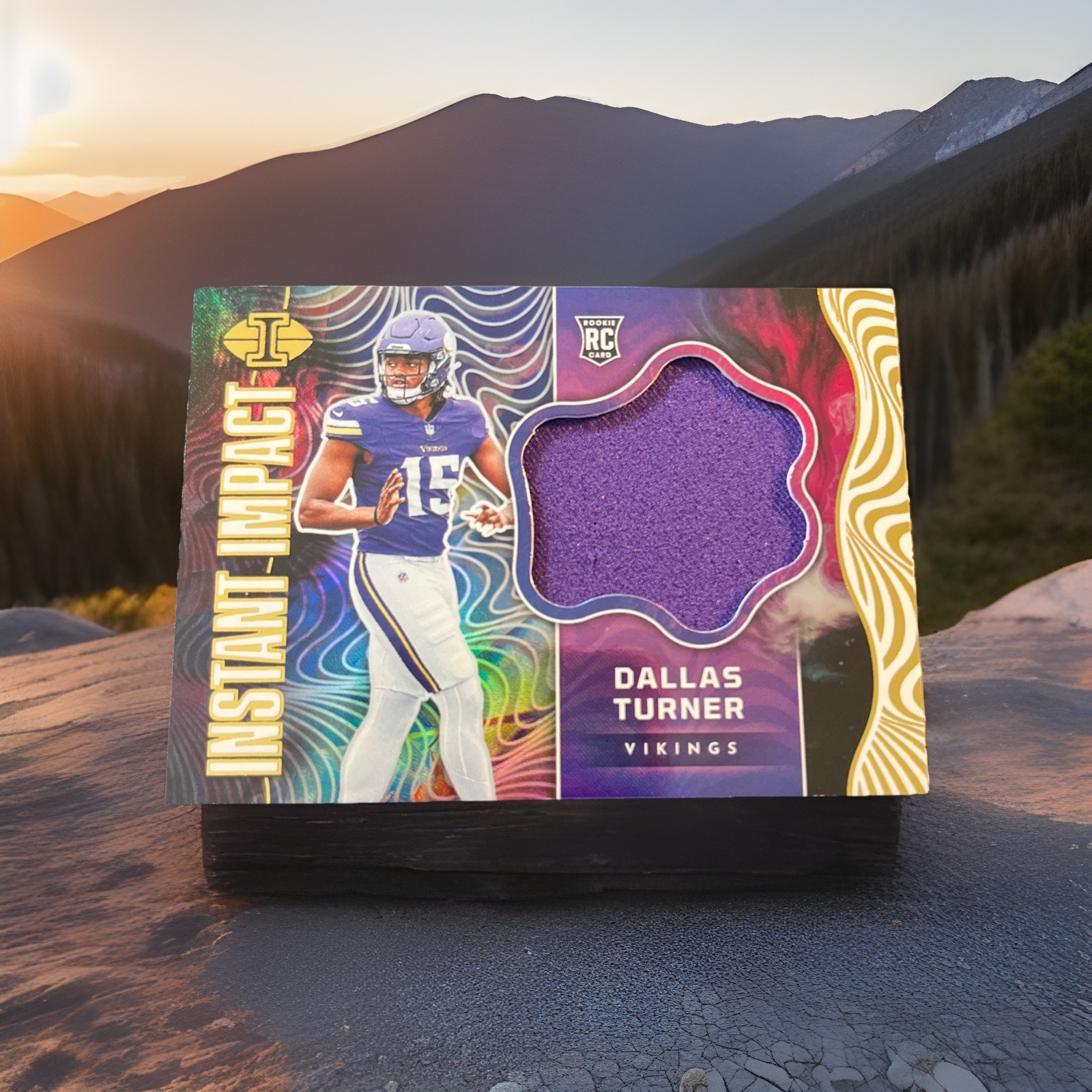 Dallas Turner Panini Illusions Instant Impact Relics #IIDTR Base