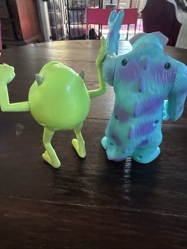 Disney Pixar Monsters Inc. Sully & Mike Wazowski Happy Meal giocattolo McDonald's 2005 - Foto 4 di 5