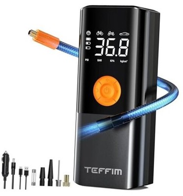 Tire Inflator Portable Air Compressor, Air Pump for Car with Pressure Tradition