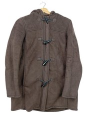 LANDS’ END Montgomery Donna Cappotto Taglia IT 40 marrone stile casual