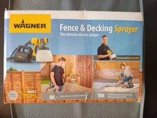 Wagner Fence Decking Sprayer 460W Type 0452 Electric Paint Garden Wood 1400ml