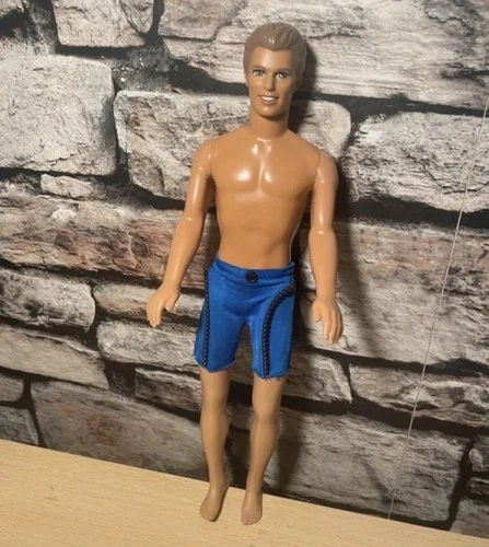 Vintage 1997 Mattel Pearl Beach Ken Doll with shorts VGC