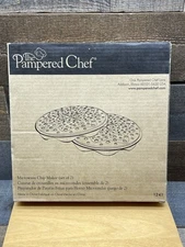 NEW - Pampered Chef - #1241 - Set of 2 Chip Maker