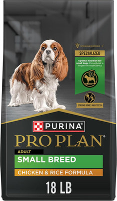 Small Breed Dry Dog Food Chicken and Rice Formula with Guaranteed Live Probiotic