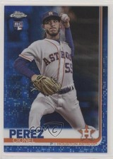 2019 Topps Chrome Blue Wave Refractor 30/75 Cionel Perez #62 1u6