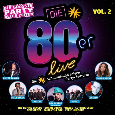 Various Die 80er Live Vol. 2 - die Größten Hits der Show (CD)