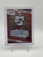 2024 Panini Absolute - Rookies Darius Robinson #127 Spectrum Red Signatures /100