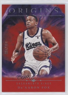 2024-25 Panini Origins Red 141/299 De'Aaron Fox #16 11y2