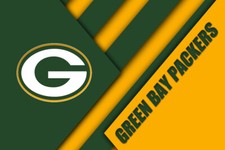 Green Bay Packers NFL Team Logo Football Wall Art Print Gift Fan POSTER/CANVAS