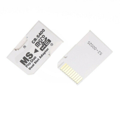 Micro SD to PRO DUO PSP Memory Card Adapter | Dual Input | IN SPAIN!