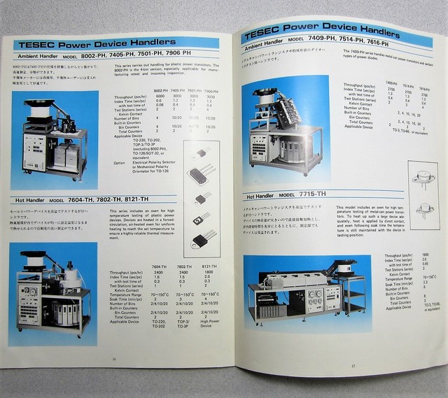 TESEC Corp. Semiconductor Equipment Catalog 198283 Edition eBay