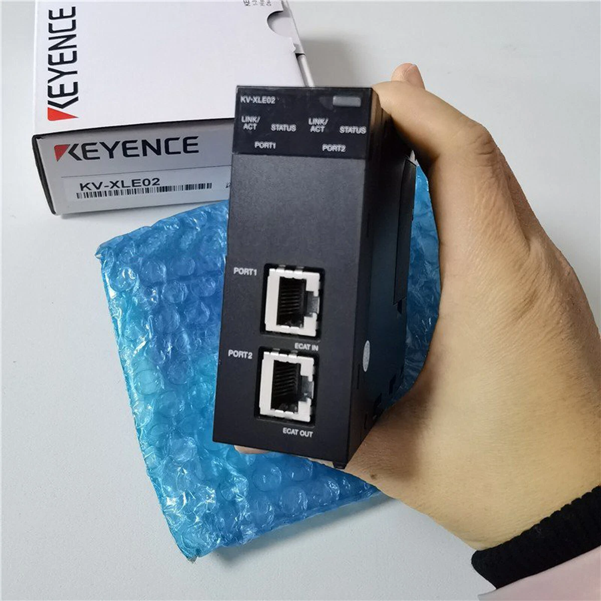 1PCS NEW Keyence KV-XLE02 KV-XLE02 PLC Module FAST SHIP#XR