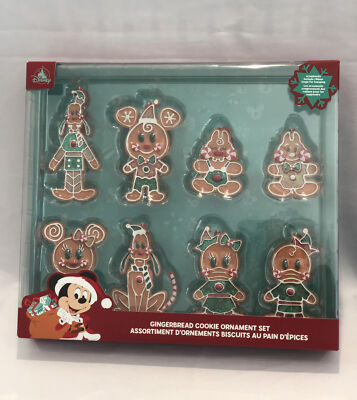 NIB Disney Parks Christmas 2020 Mickey Friends Gingerbread Cookies