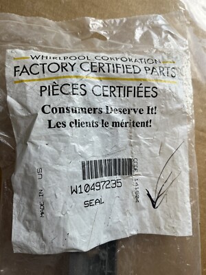 Whirlpool Dishwasher Lower Door Seal W10497235