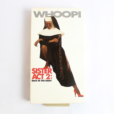 Sister Act 2 Back IN The Habit Komödie VHS Film Von Touchstone Heim Video 1993