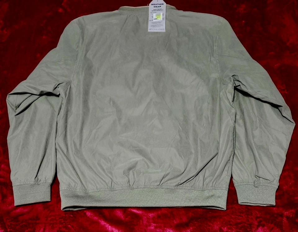 NWT's! WIND-BREAKER ~ Pull-Over Long-Sleeve V-Neck ~ Olive Medium By Devon/Jones - Image 2 of 4