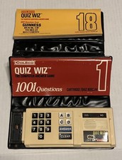 Coleco Quiz Wiz Hand Held Trivia Game Cartridge Books 1  18 Electronic 1980