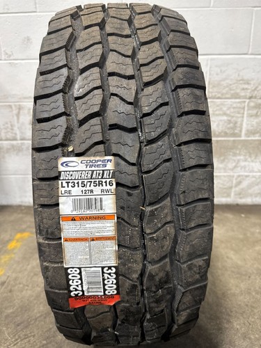 1x LT315/75R16 Cooper Discoverer AT3 XLT 17/32 New Tire | eBay