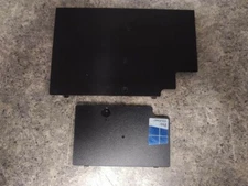 Fujitsu T726 Laptop/Tablet Bottom Hard Drive and Ram Covers Good shape