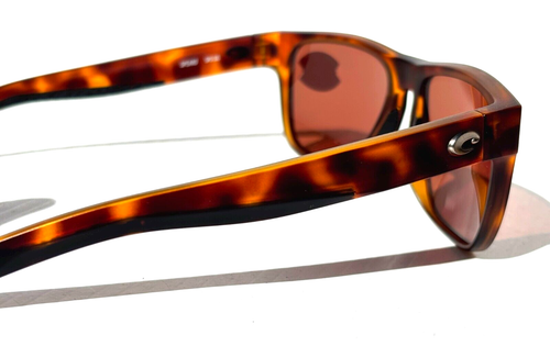 NEW Costa Del Mar SPEARO Matte Tortoise POLARIZED Copper 580P Sunglass SPO 191 - Picture 5 of 17