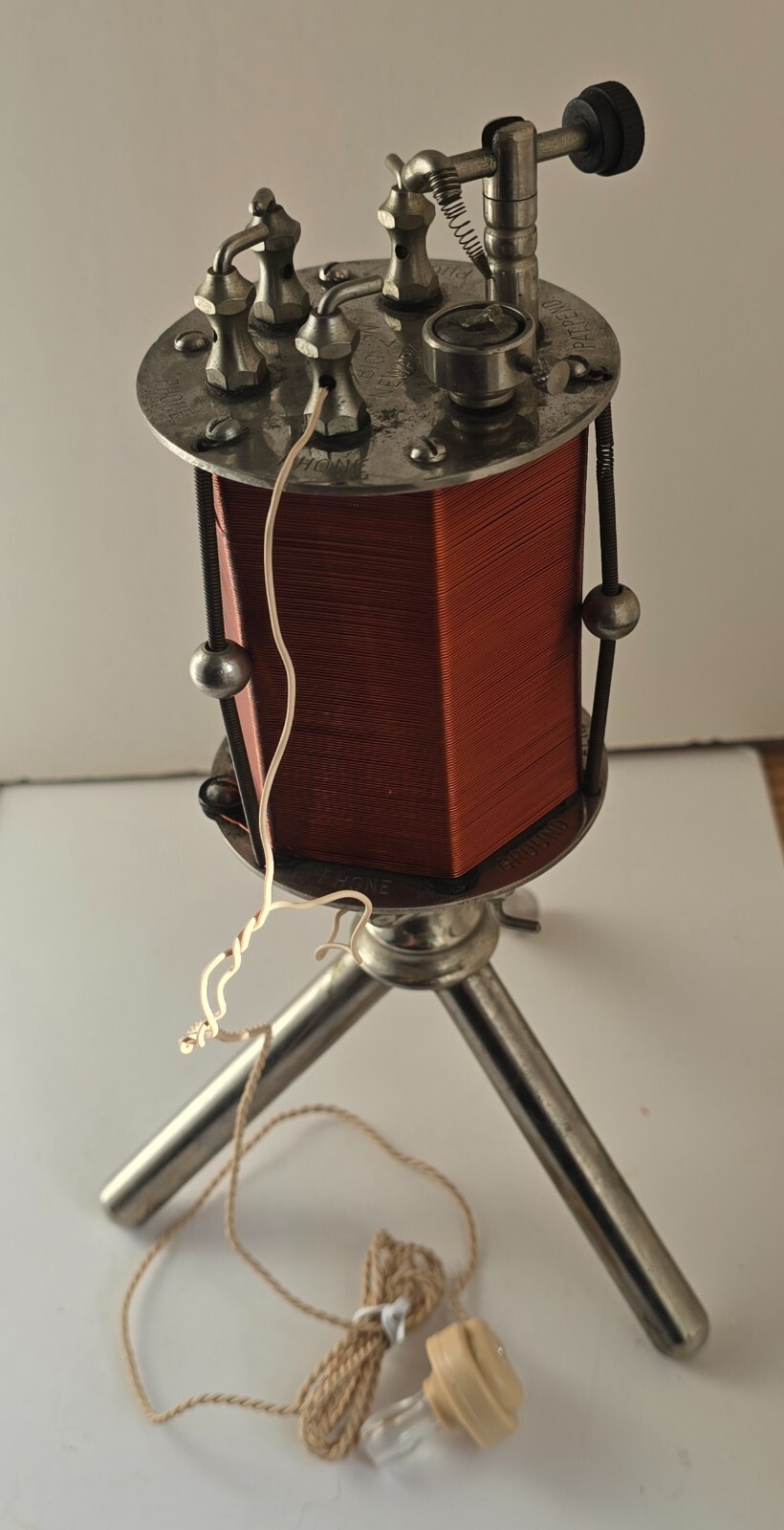 1923 Martian Big Four Crystal Radio Beautiful Original Condition !!!