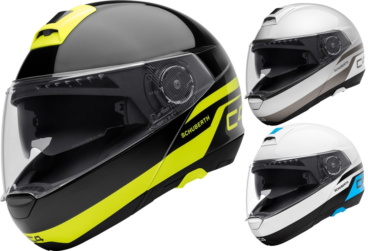 Schuberth C4 Pulse Casco Plegable Casco Vorbereite para