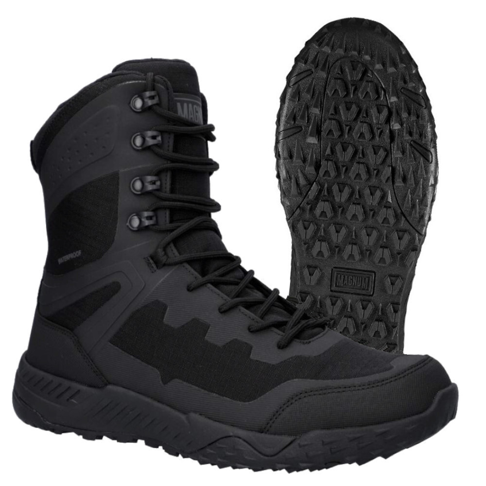 Magnum Hi-Tec Ultima 8.0 SZ WP botas de seguridad botas tácticas negras