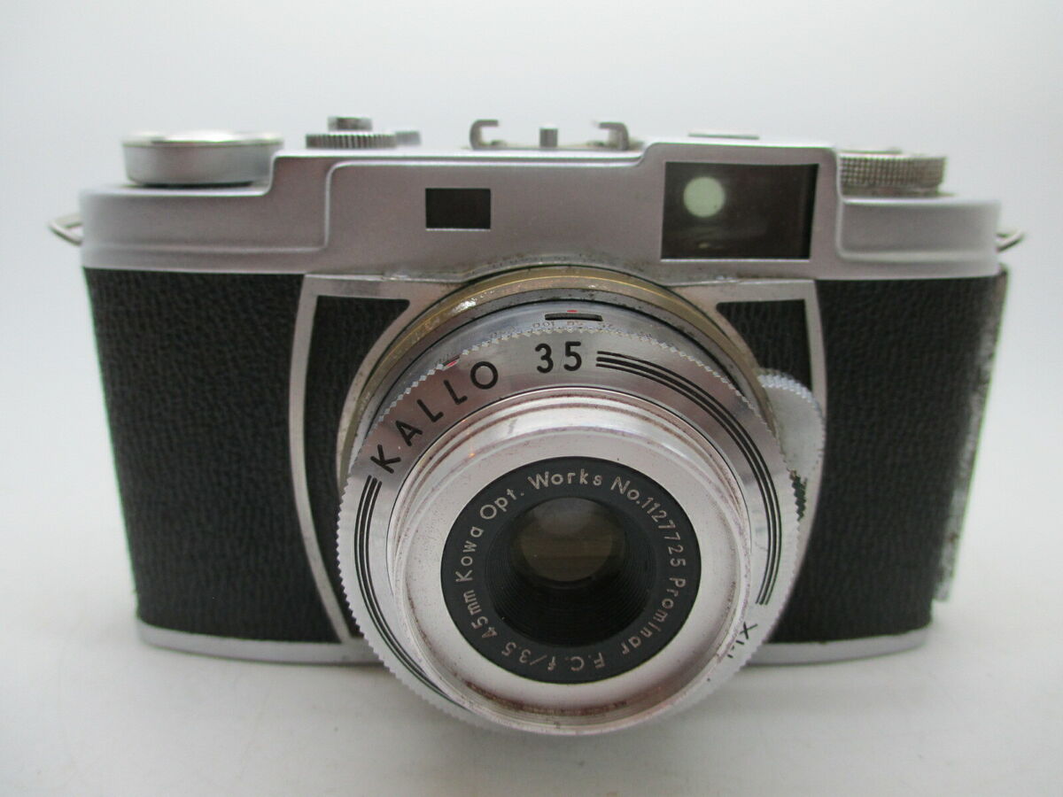 Vintage Kowa E Kallo 35 Film Camera with Seikosha-MX Lens f/2.8 48mm | eBay