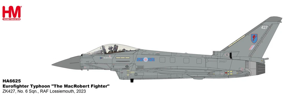 Hobby Master 1/72 HA6625 RAF Typhoon FGR4 6 Sqn The MacRobert Fighter INSTOCK!!