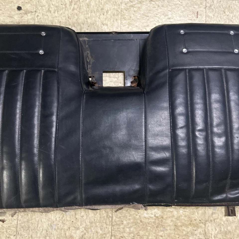 Ford Galaxie 500 Custom (SR) 1965 lado superior del asiento trasero usado OEM Foto 4 de 4