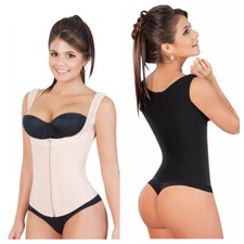 Fajas Colombianas Salome 0314 Chaleco Sculptor Waist Trainer Cincher Vest