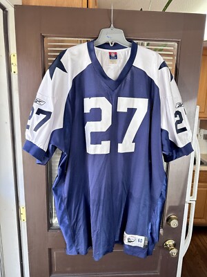 Authentic Dallas Cowboys #27 Eddie George Gridiron Classics NFL