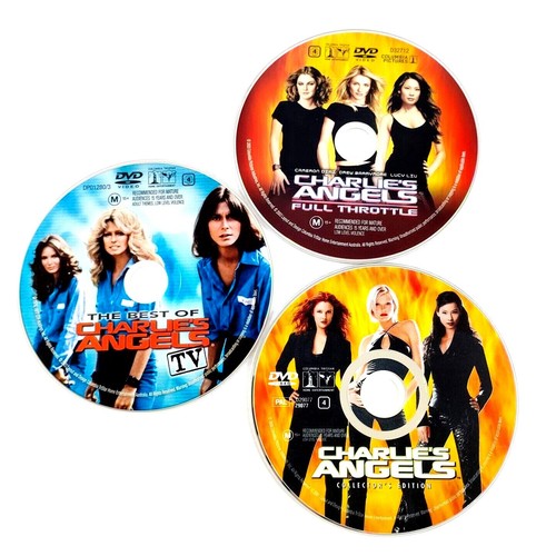 Charlie's Angels - DVD Triple pack - 2 x Movie DVD- 1 x TV DVD - R 4 - Free Post - Picture 7 of 9